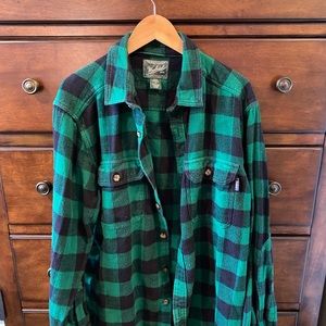 Woolrich men’s shirt XL green